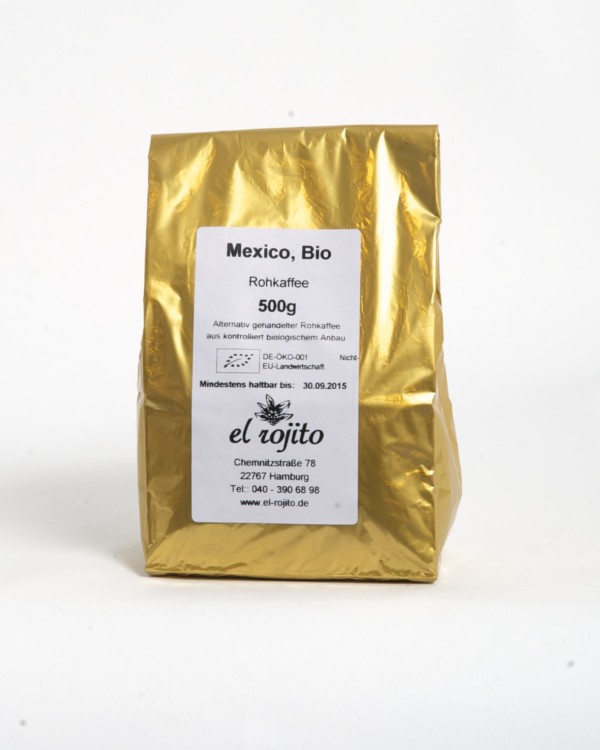 Produktbild Rohkaffee Mexico 500 g